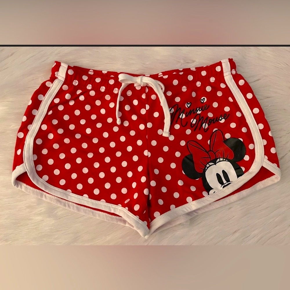 Minnie Mouse shorts-Junior Ladies Sz S